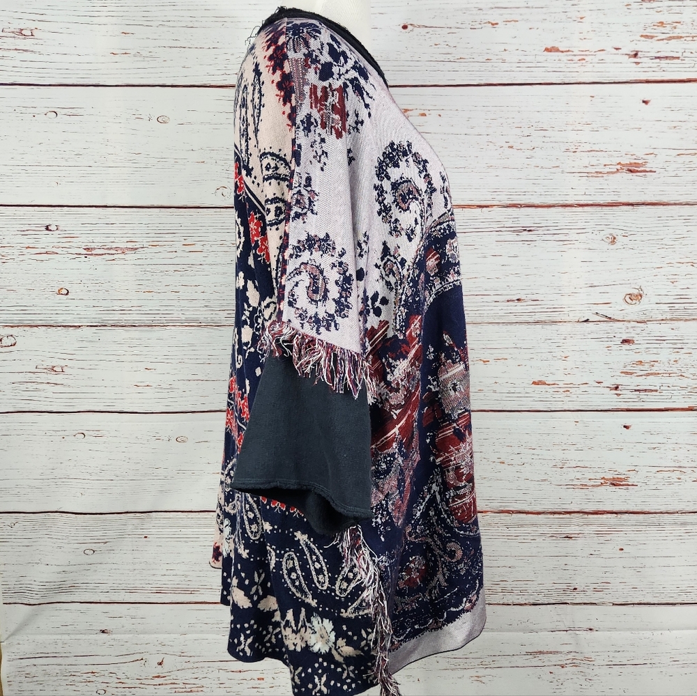 FREE PEOPLE Pieced With Paisley Tunic size M/L - Picture 5 of 10